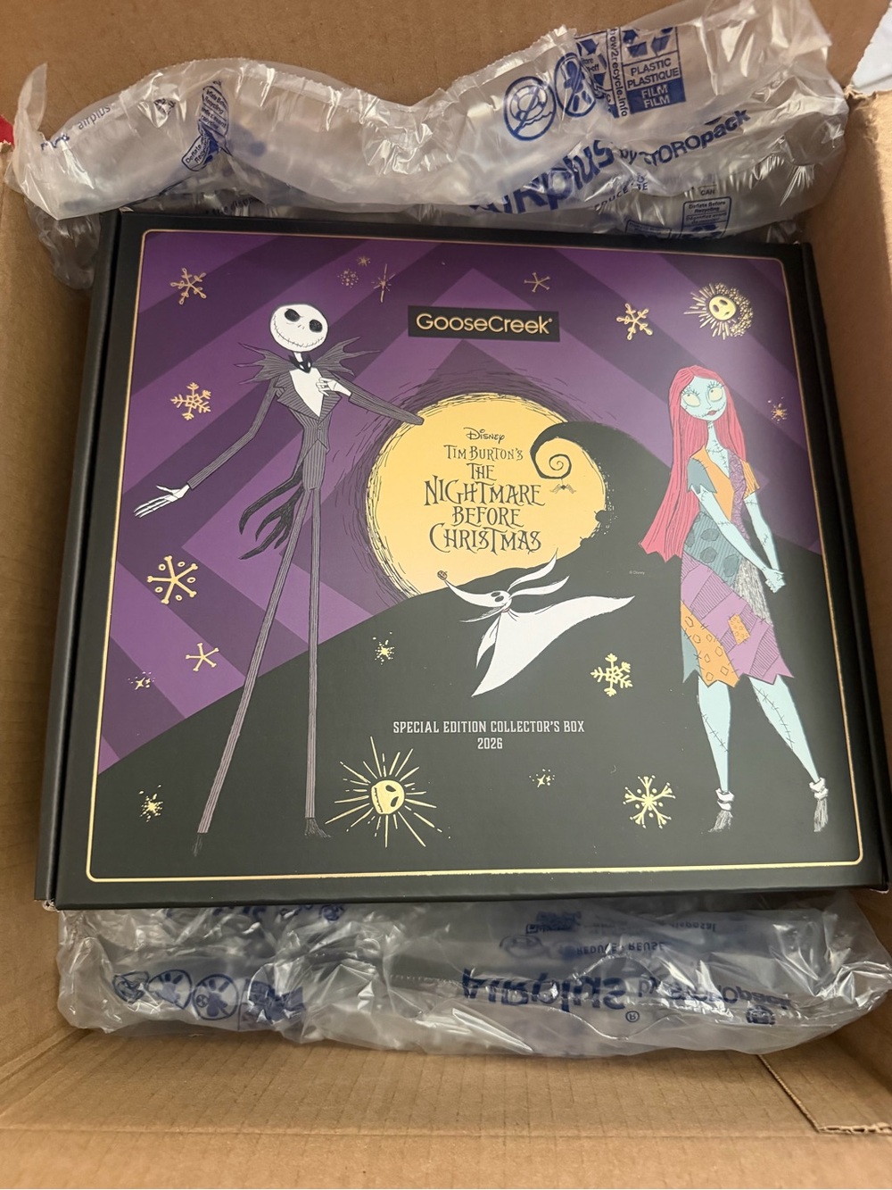 The Nightmare Before Christmas Kids Costume Box - Purple